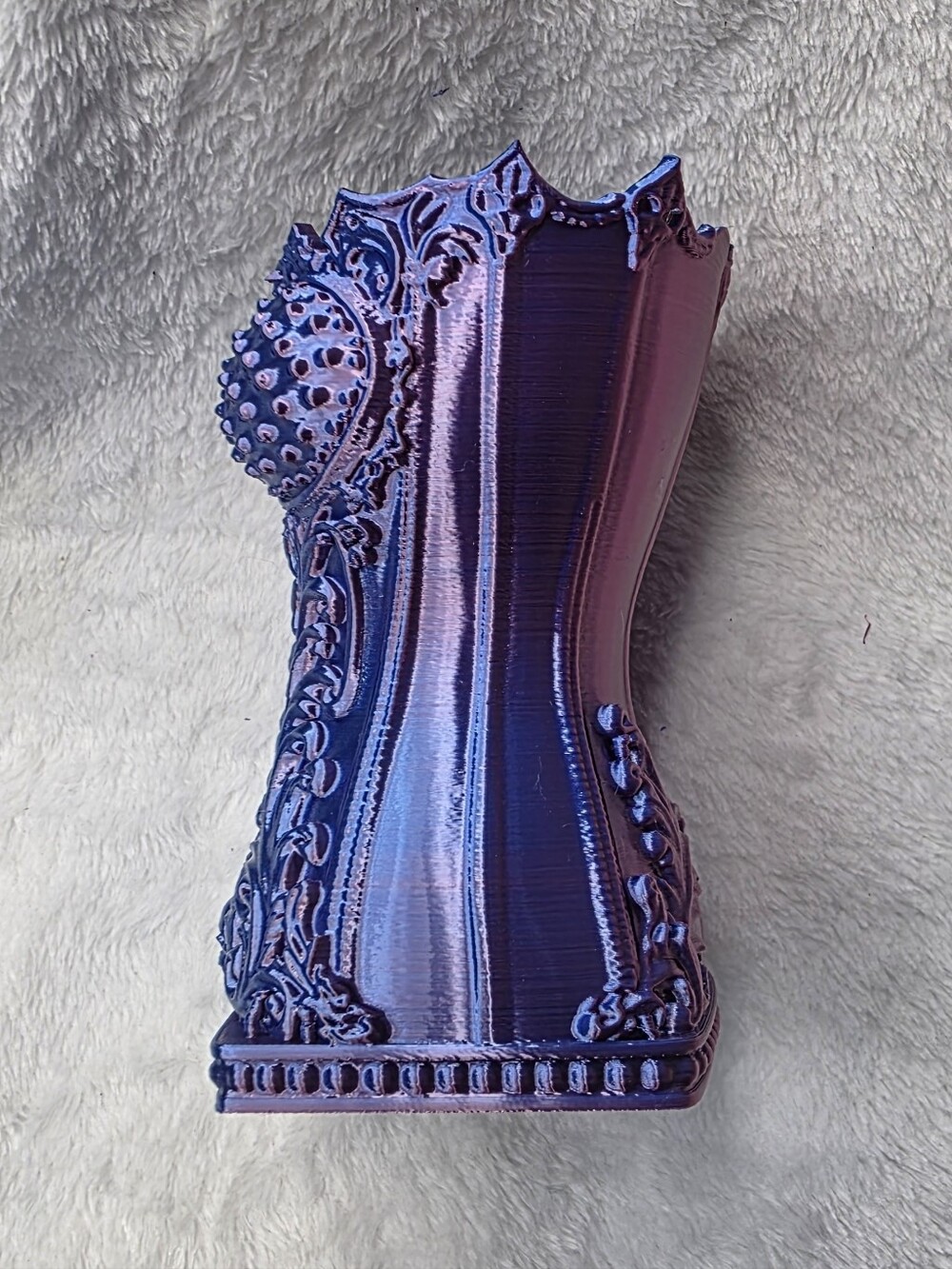 Decorative Gothic Corset Makeup Beush Pencil Holder - Picture 6 of 8